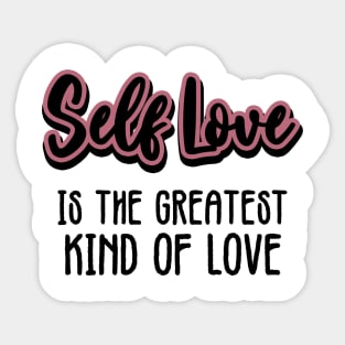 Self Love Sticker